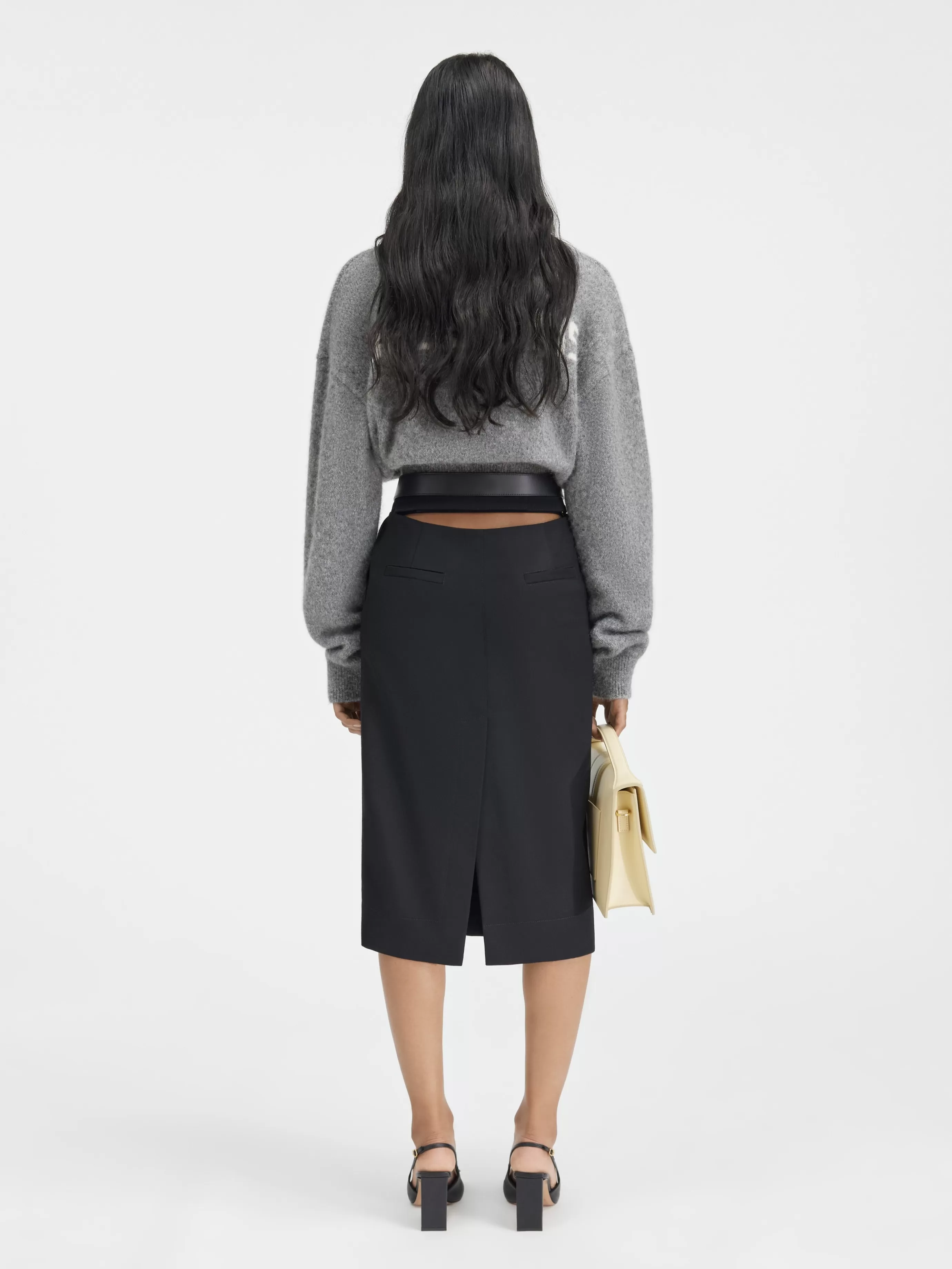 Femme Jacquemus La jupe midi Bari