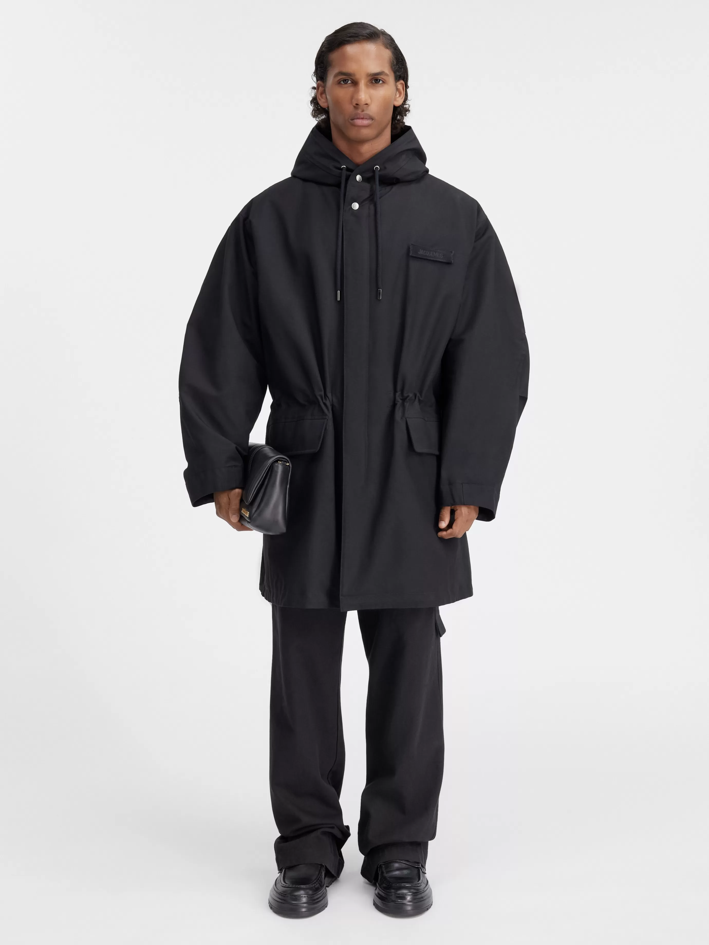 Femme/Homme Jacquemus La parka Marrone