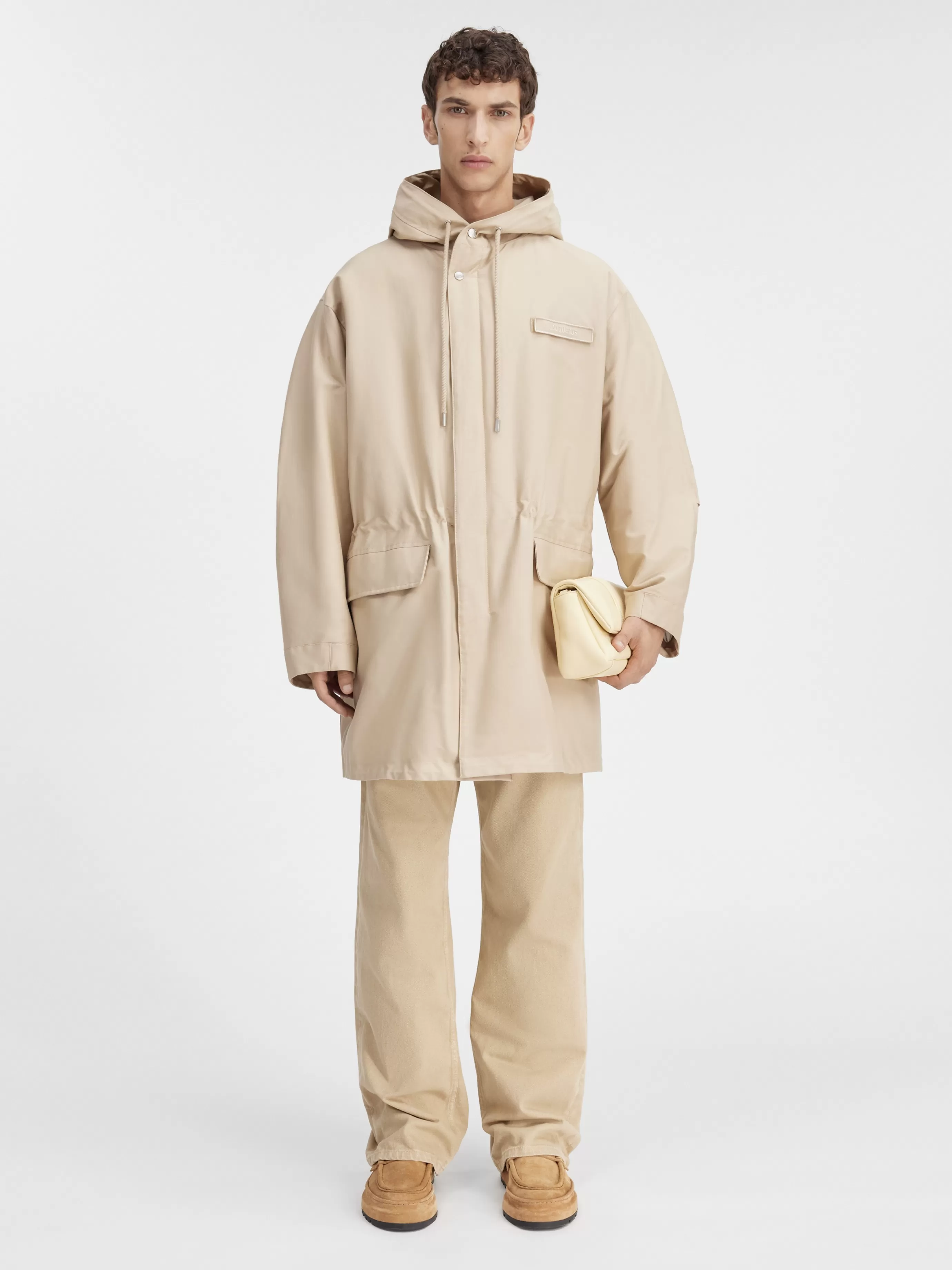 Femme/Homme Jacquemus La parka Marrone