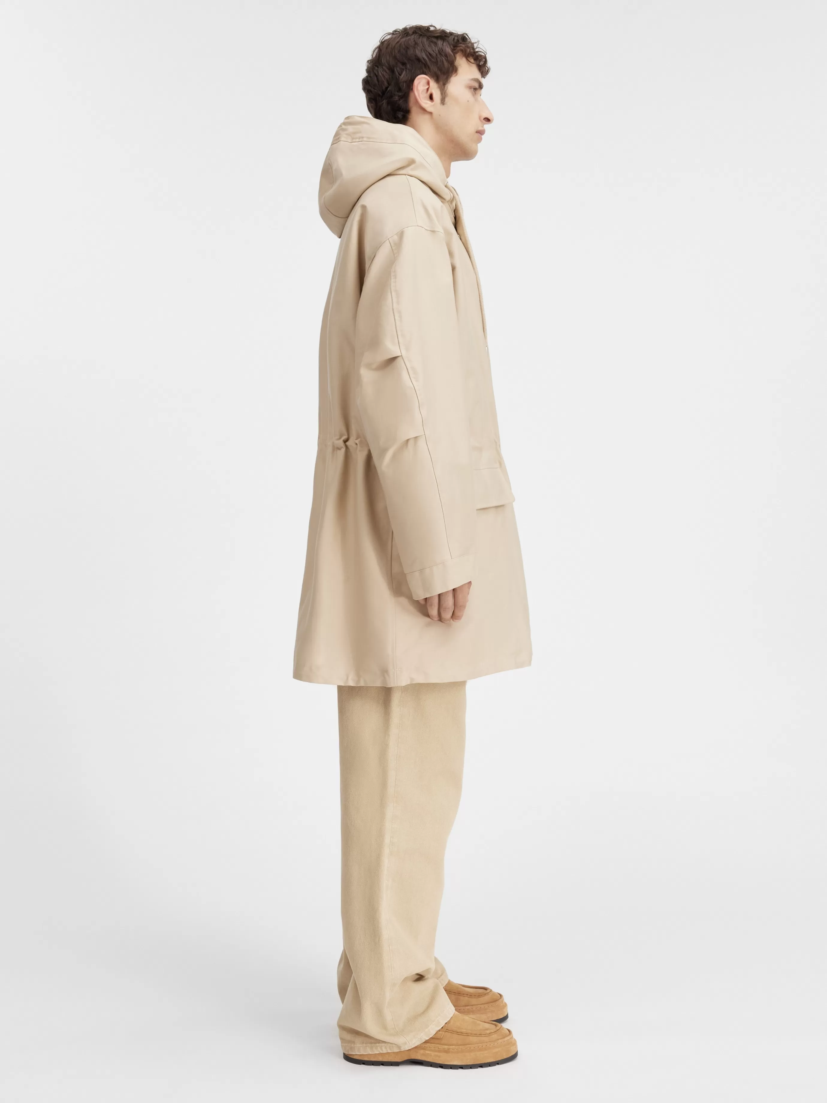 Femme/Homme Jacquemus La parka Marrone