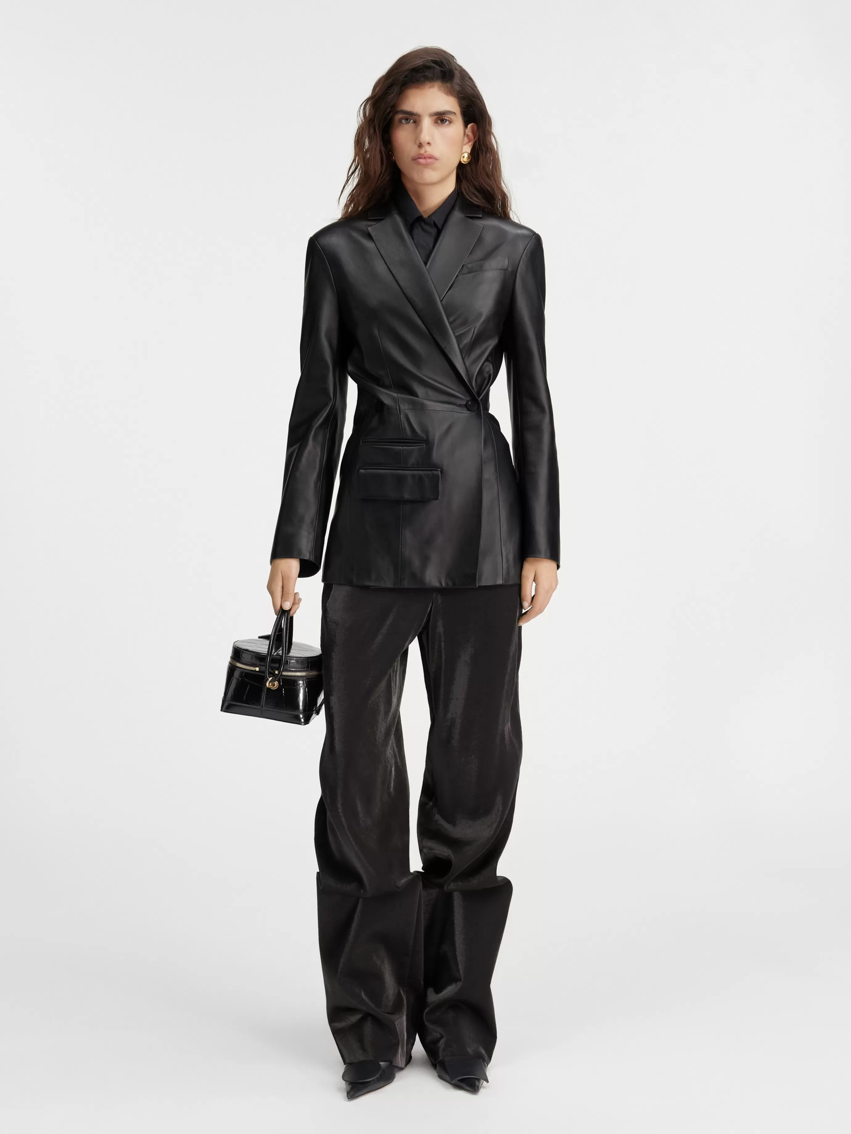 Femme Jacquemus La veste Tibau cuir