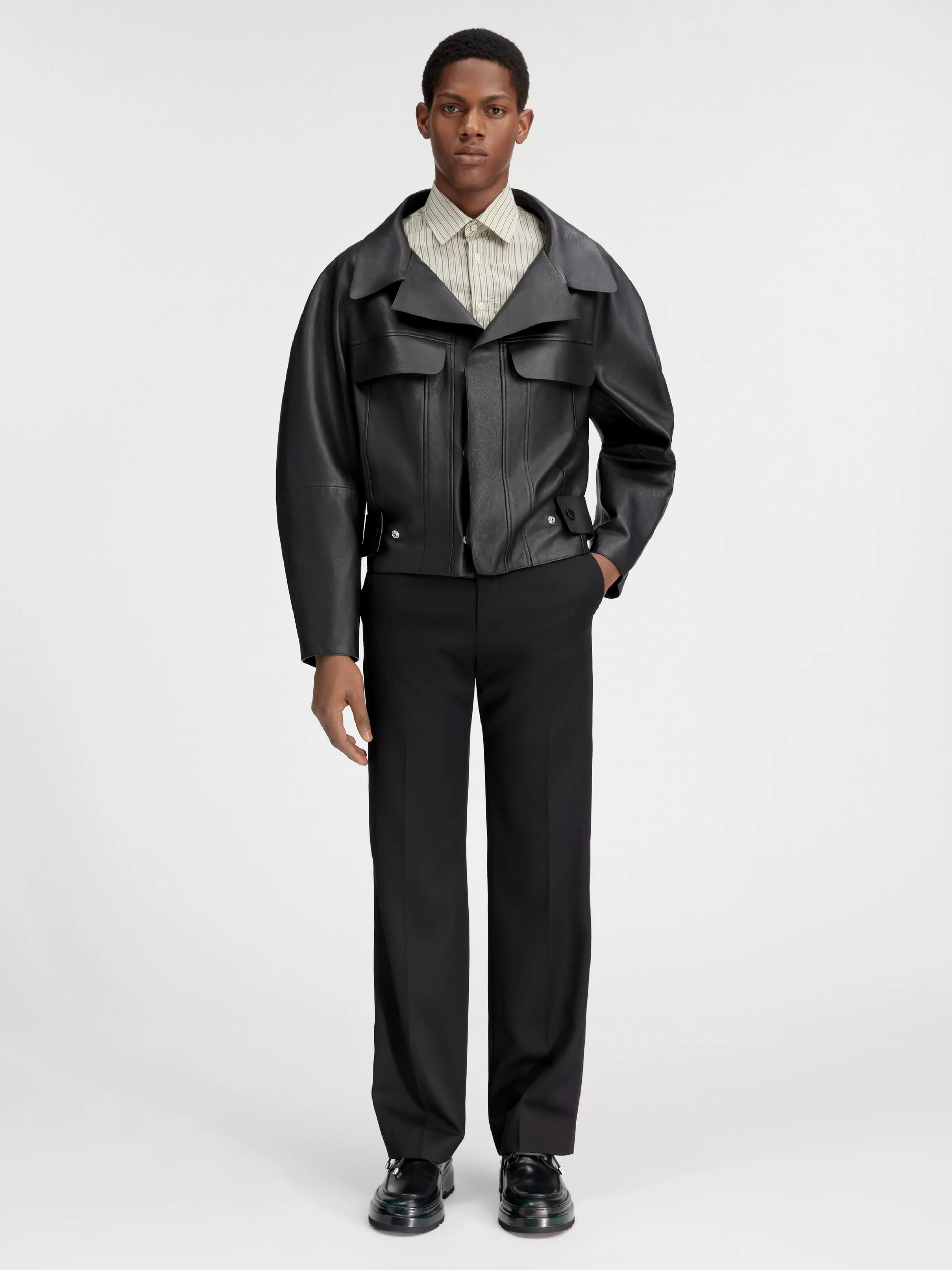 Homme Jacquemus Le blouson Pilota cuir