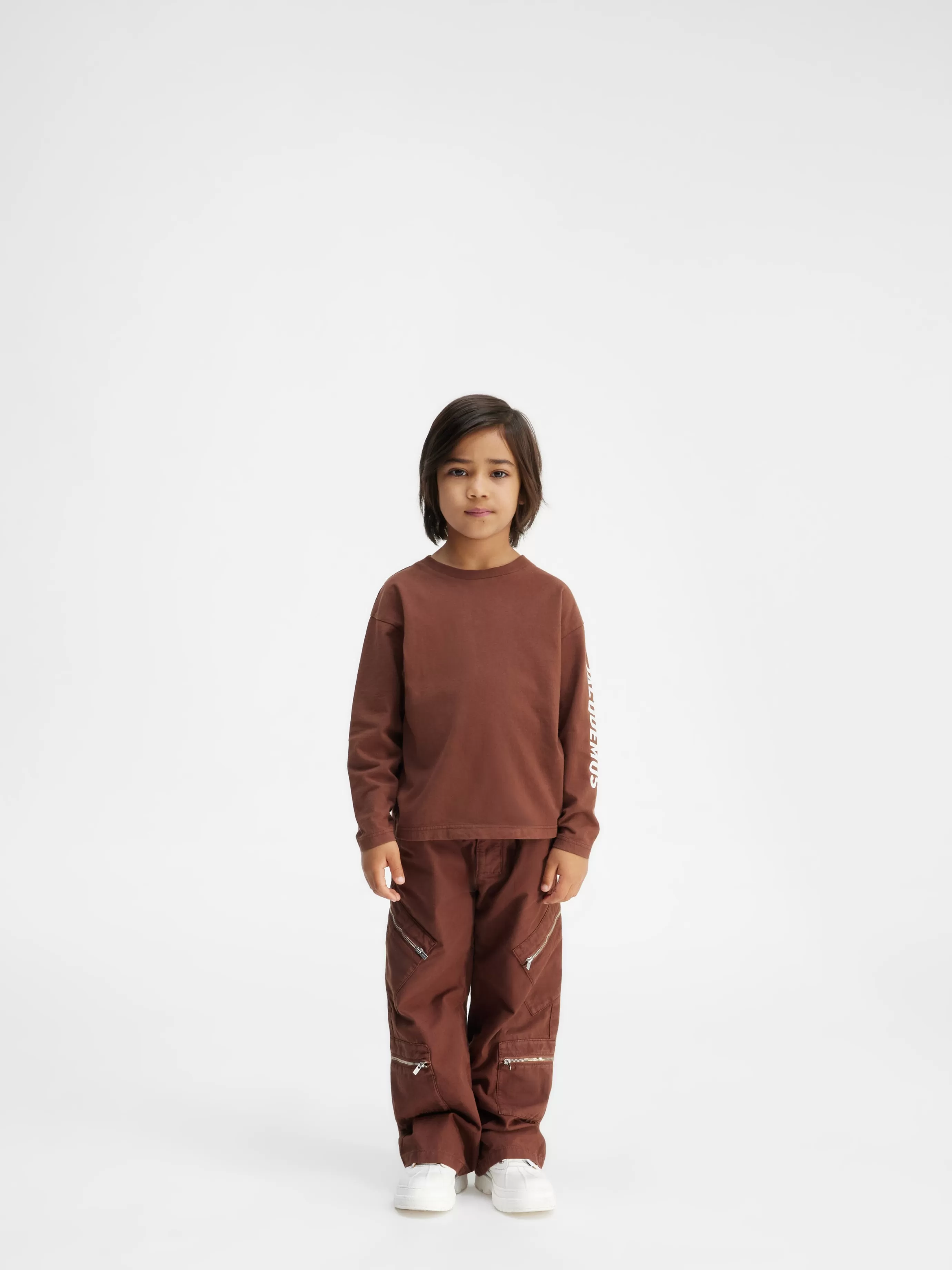 Enfant Jacquemus Le Cargo Marrone enfant