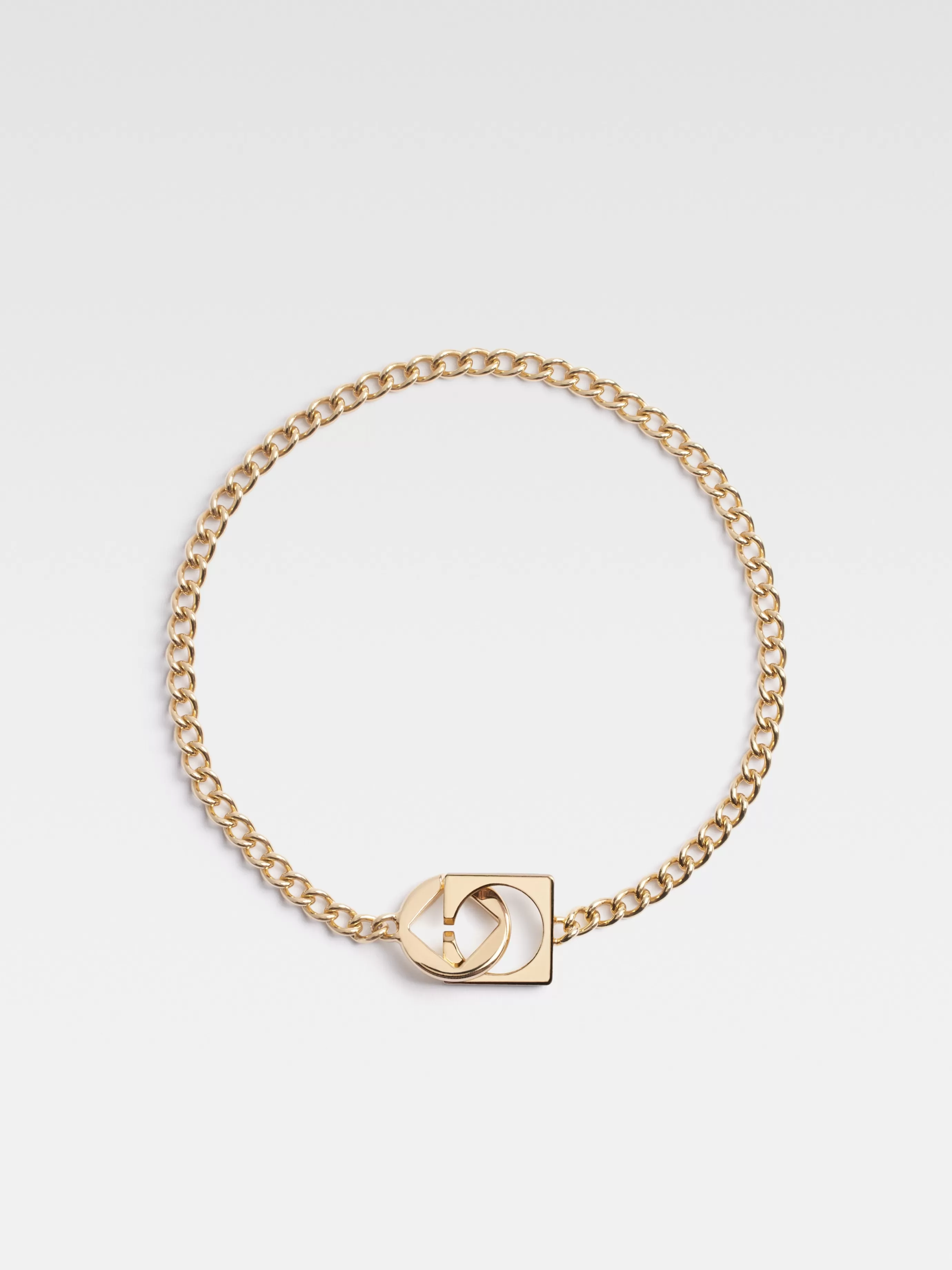 Femme Jacquemus Le collier rond carré